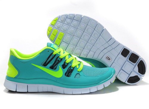 Nike Free Run +3 5.0 Mens Green Apple Fluorescent Green Korea